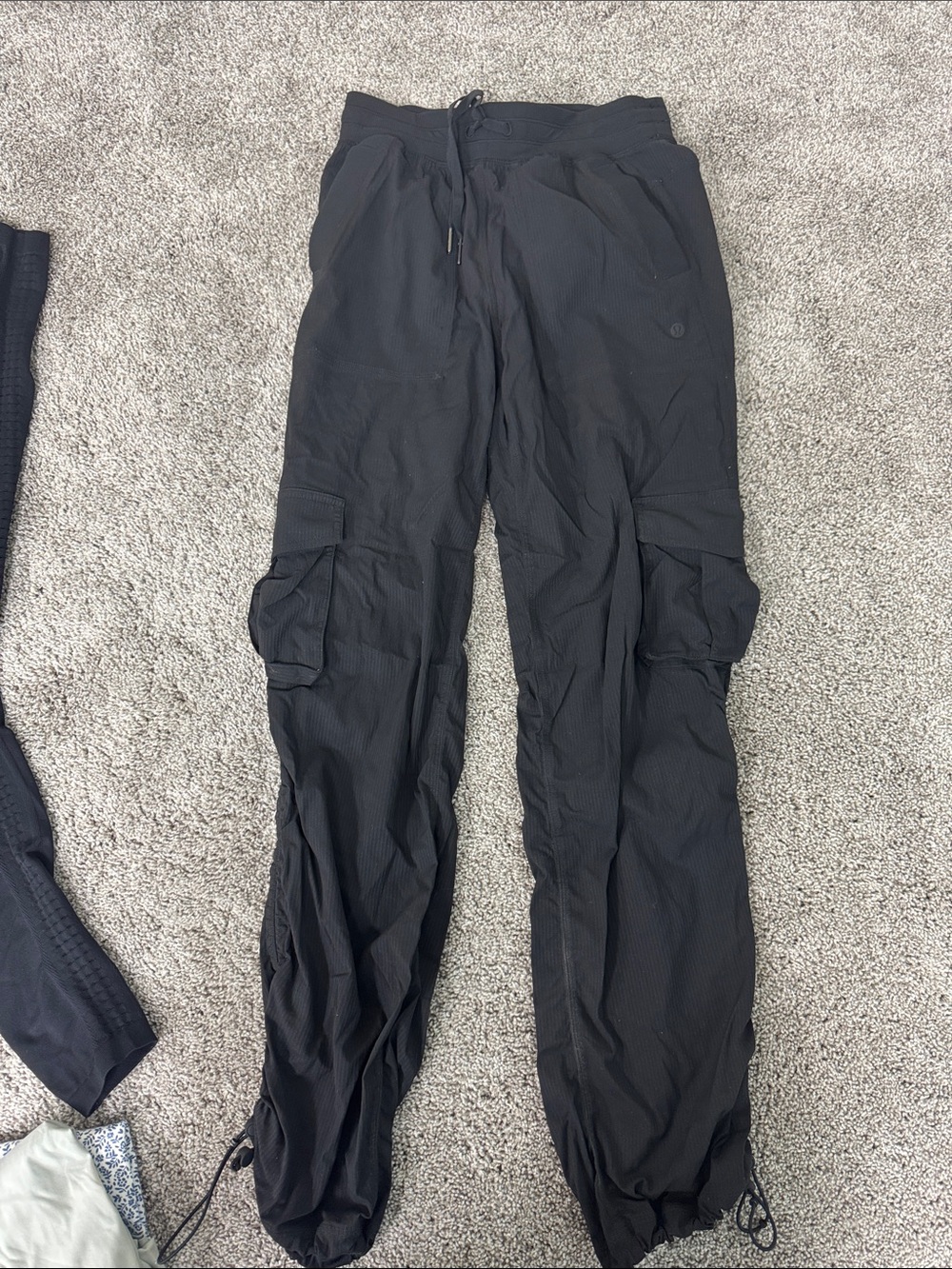 lululemon athletica Black Women's Cargo Jogger Pants